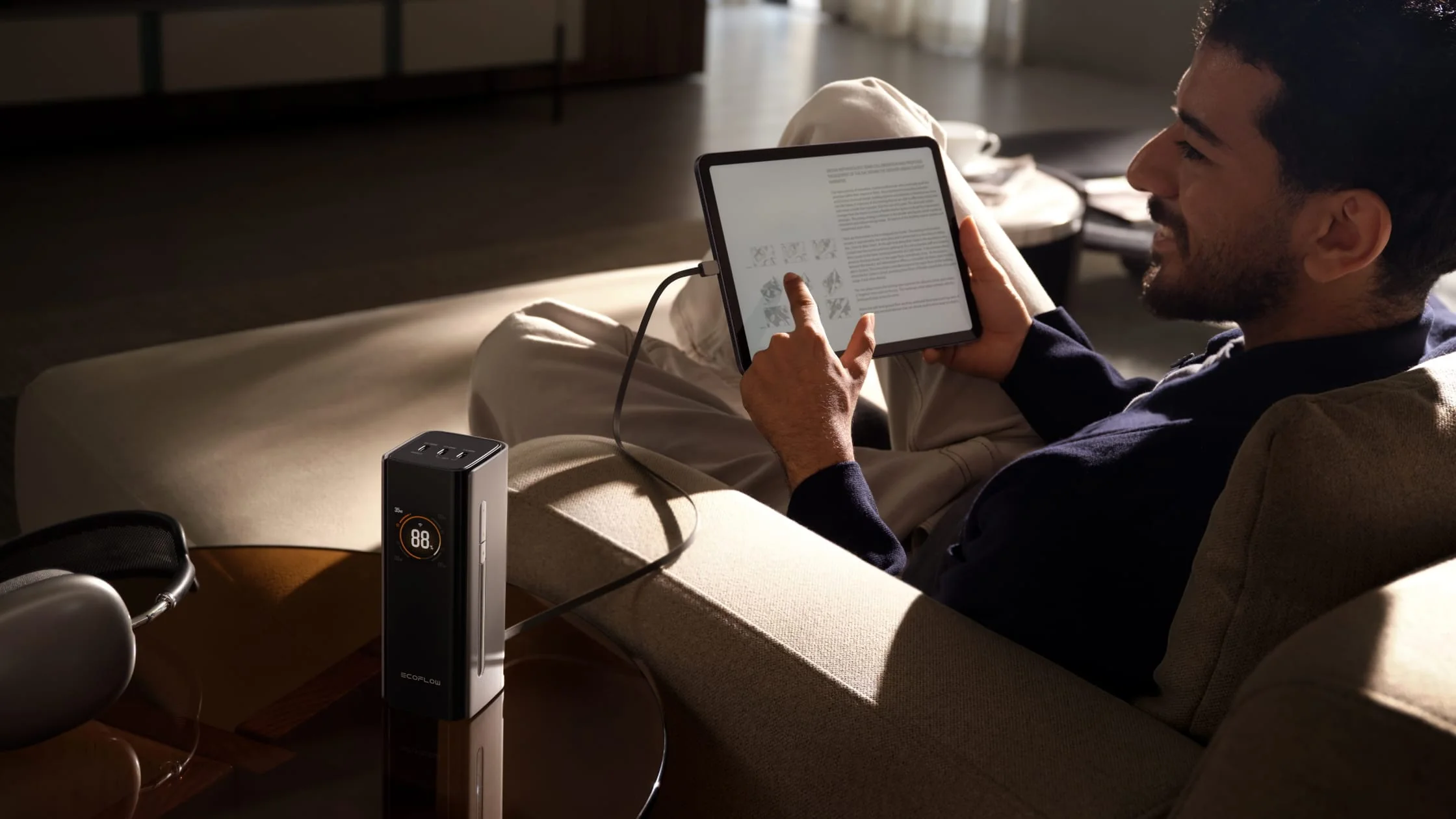 Pin dự phòng EcoFlow RAPID Pro Power Bank (20.000mAh, 230W, Cáp Built-In 100W) - Ecoflowvietnam.com