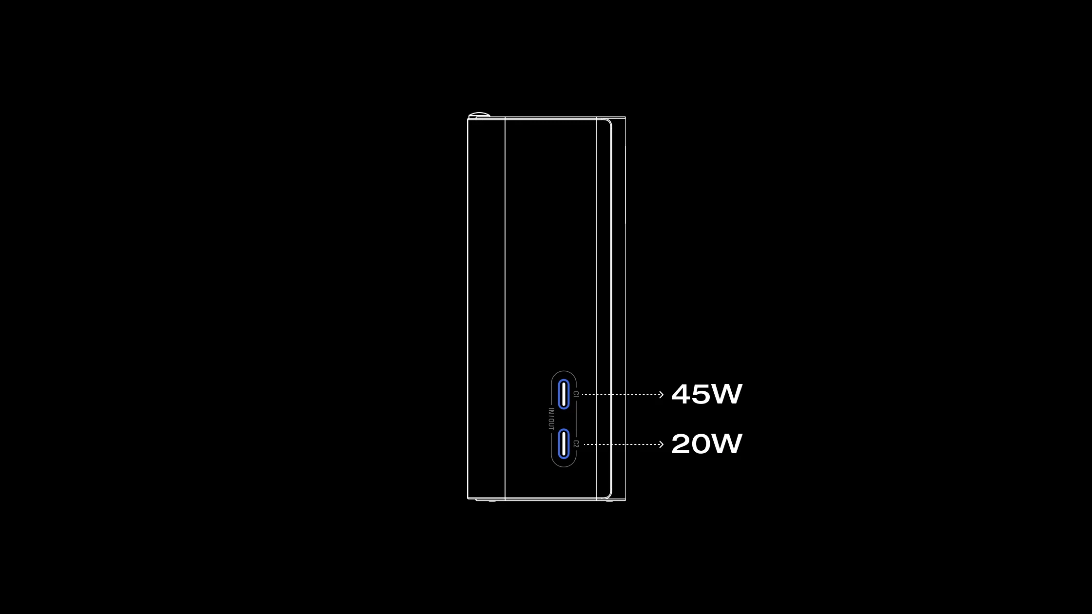 Pin dự phòng EcoFlow RAPID Pro 3in1 Power Bank (10.000mAh, 67W) - Ecoflowvietnam.com