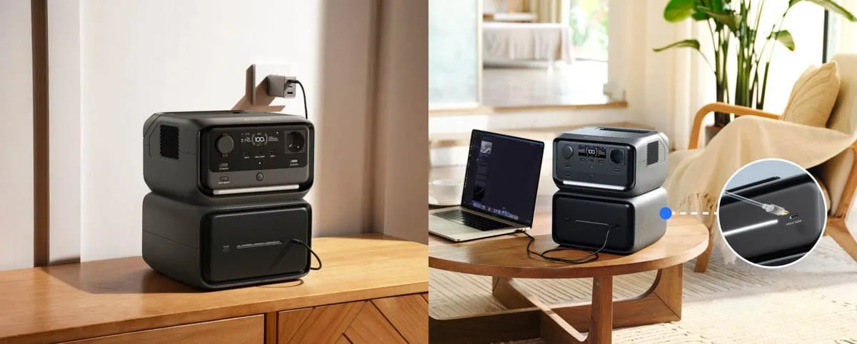 Pin phụ mở rộng EcoFlow RIVER 3 Plus EB600 | 572Wh | Smart Extra Battery - Ecoflowvietnam.com