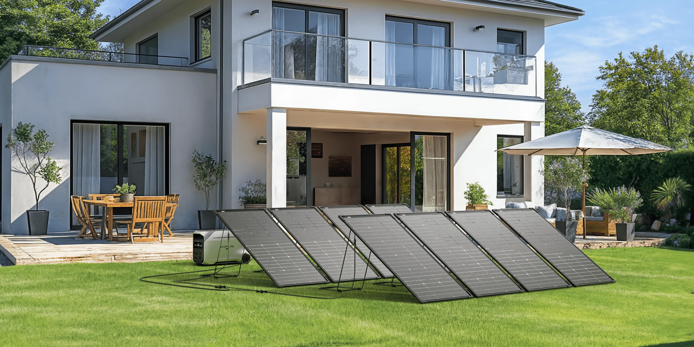 Tấm pin năng lượng mặt trời EcoFlow | 125W Bifacial Modular Solar Panel - Ecoflowvietnam.com