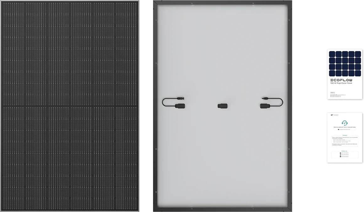 Tấm pin năng lượng mặt trời EcoFlow Rigid | 400W Solar Panel - Ecoflowvietnam.com