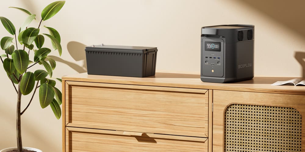Trạm sạc dự phòng di động EcoFlow Delta E980 | 980Wh 1200W | Portable Power Station - Ecoflowvietnam.com