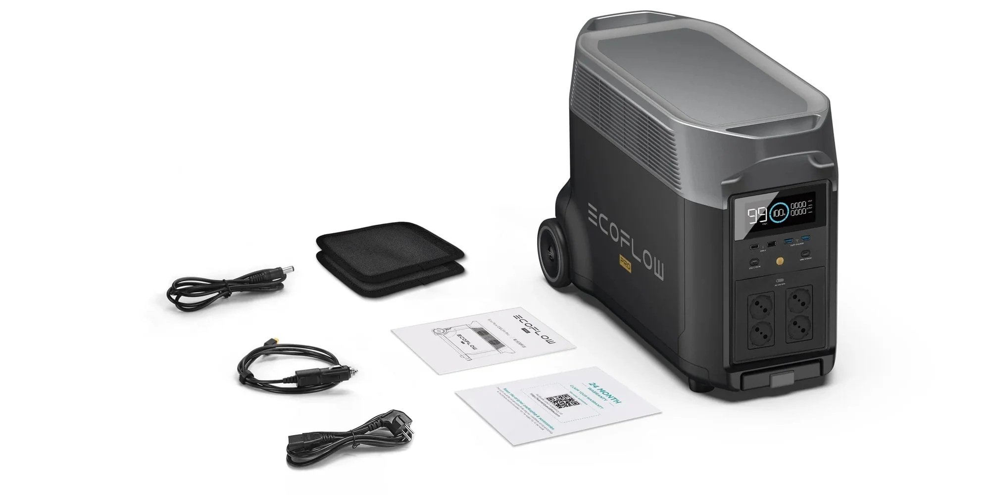 Trạm sạc dự phòng di động EcoFlow DELTA Pro Portable Power Station | 3600Wh - Ecoflowvietnam.com