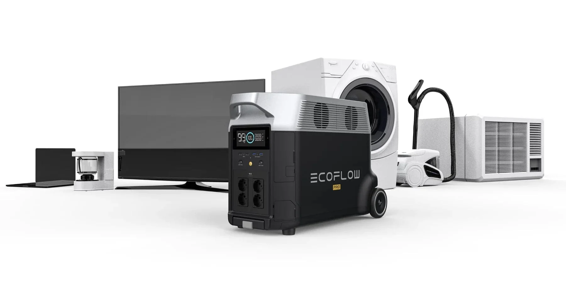 Trạm sạc dự phòng di động EcoFlow DELTA Pro Portable Power Station | 3600Wh - Ecoflowvietnam.com