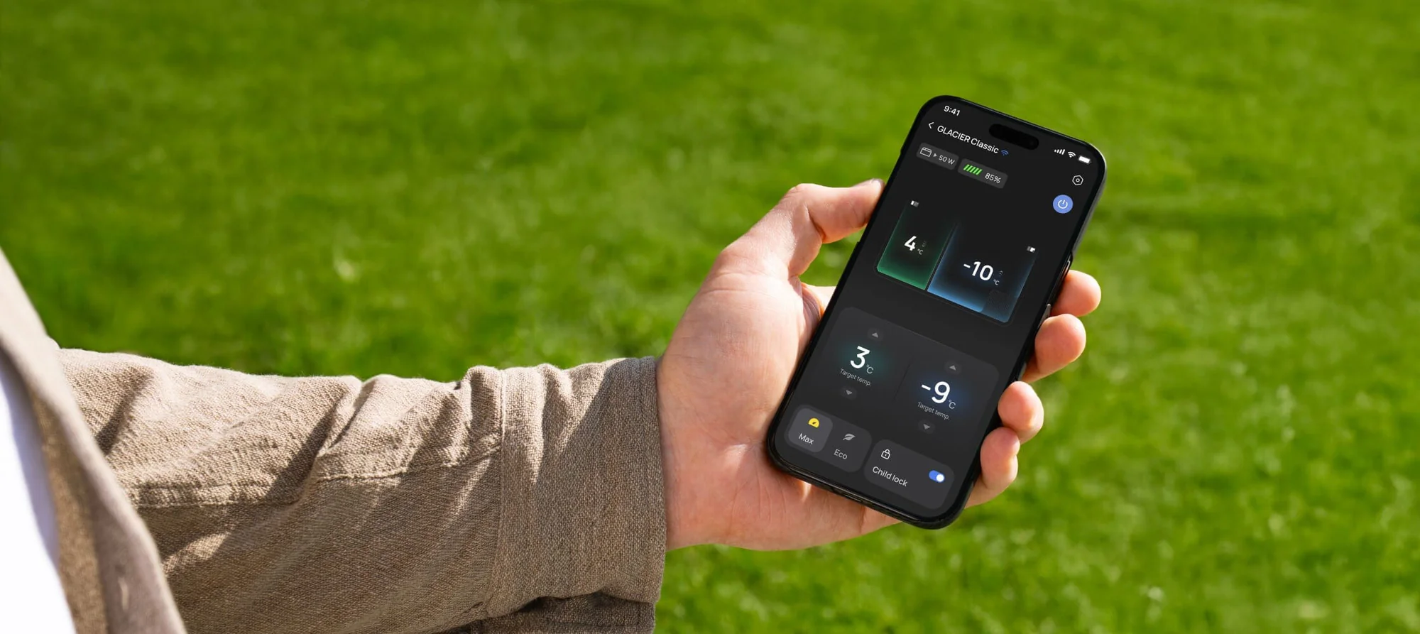 Tủ lạnh di động EcoFlow GLACIER Classic 35L/45L/55L Portable Fridge Freezer - Ecoflowvietnam.com