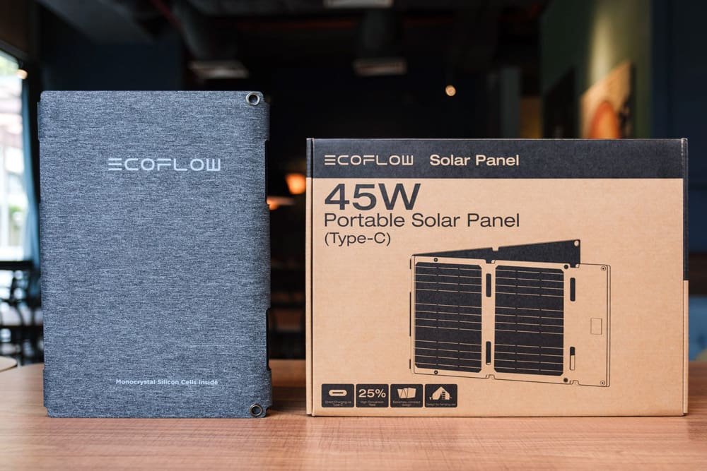 Đánh giá nhanh EcoFlow 45W Solar Panel: Tấm pin gập gọn cho dã ngoại & thiết bị cá nhân - Ecoflow Việt Nam