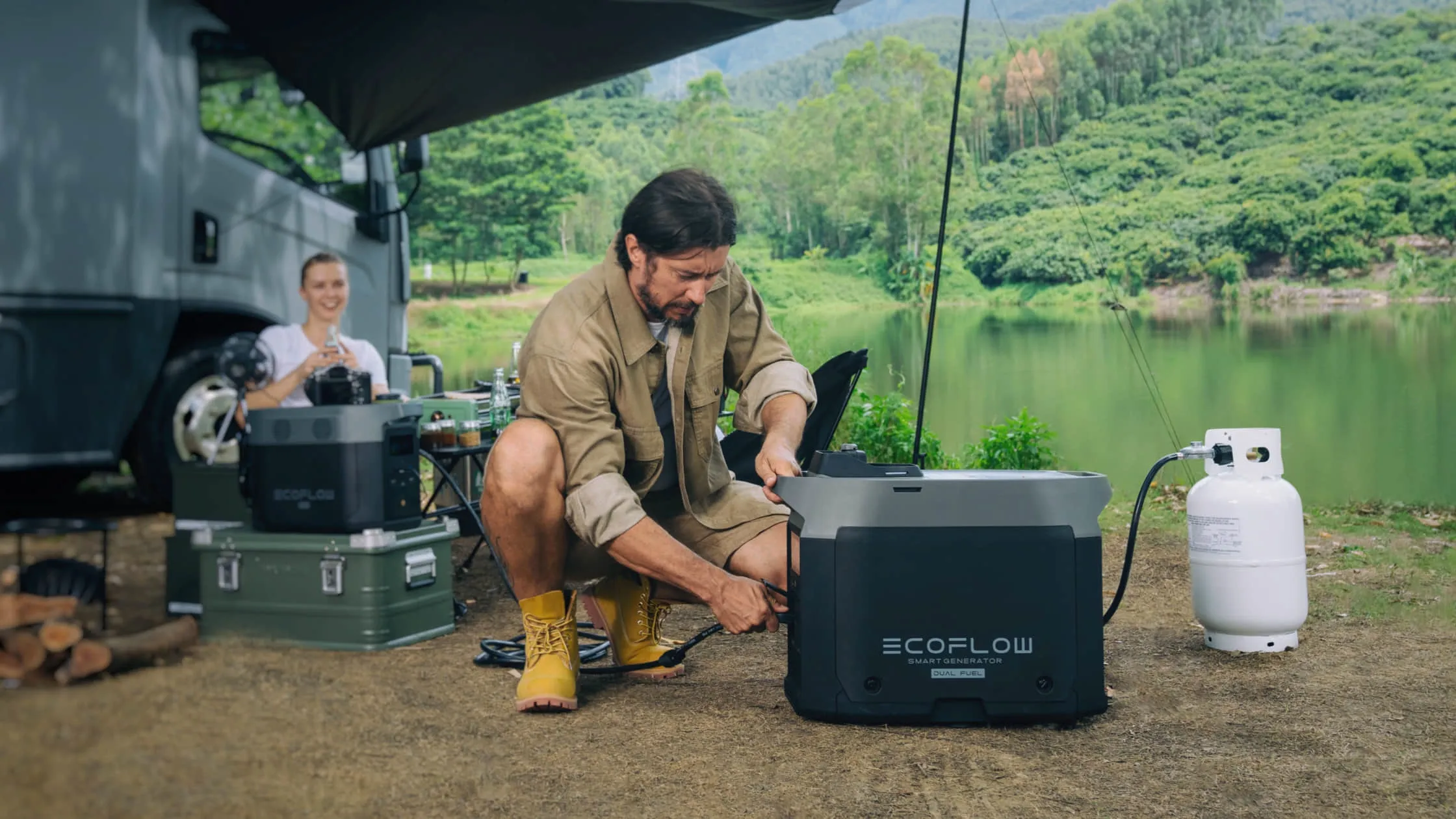 Máy phát điện thông minh EcoFlow Smart Generator (Dual Fuel) (Nhiên liệu kép) - EcoFlow Việt Nam