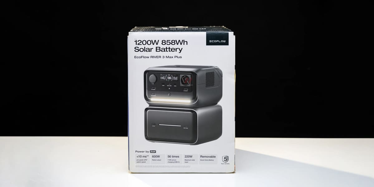 Mở hộp nhanh EcoFlow River 3 Max Plus: Trạm sạc di động UPS, pin LiFePO₄, sạc đầy trong 1 giờ - Ecoflow Việt Nam