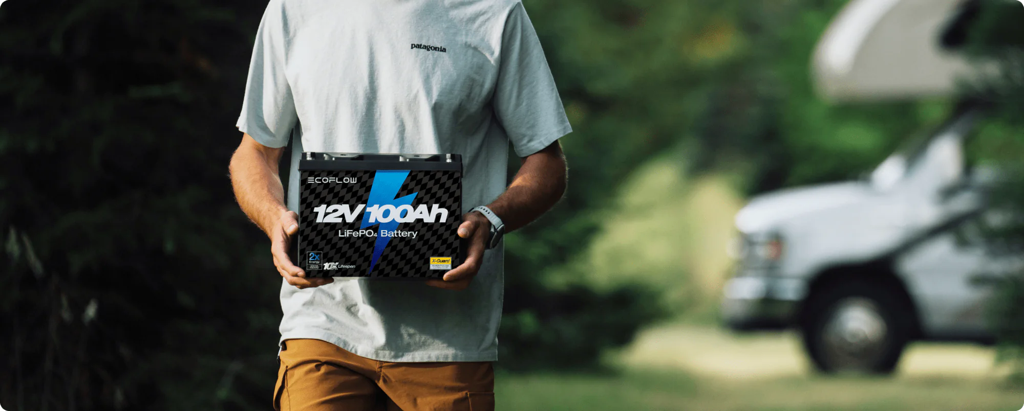 Pin EcoFlow Lithium 12V 100Ah Deep Cycle LiFePO4 Battery - EcoFlow Việt Nam