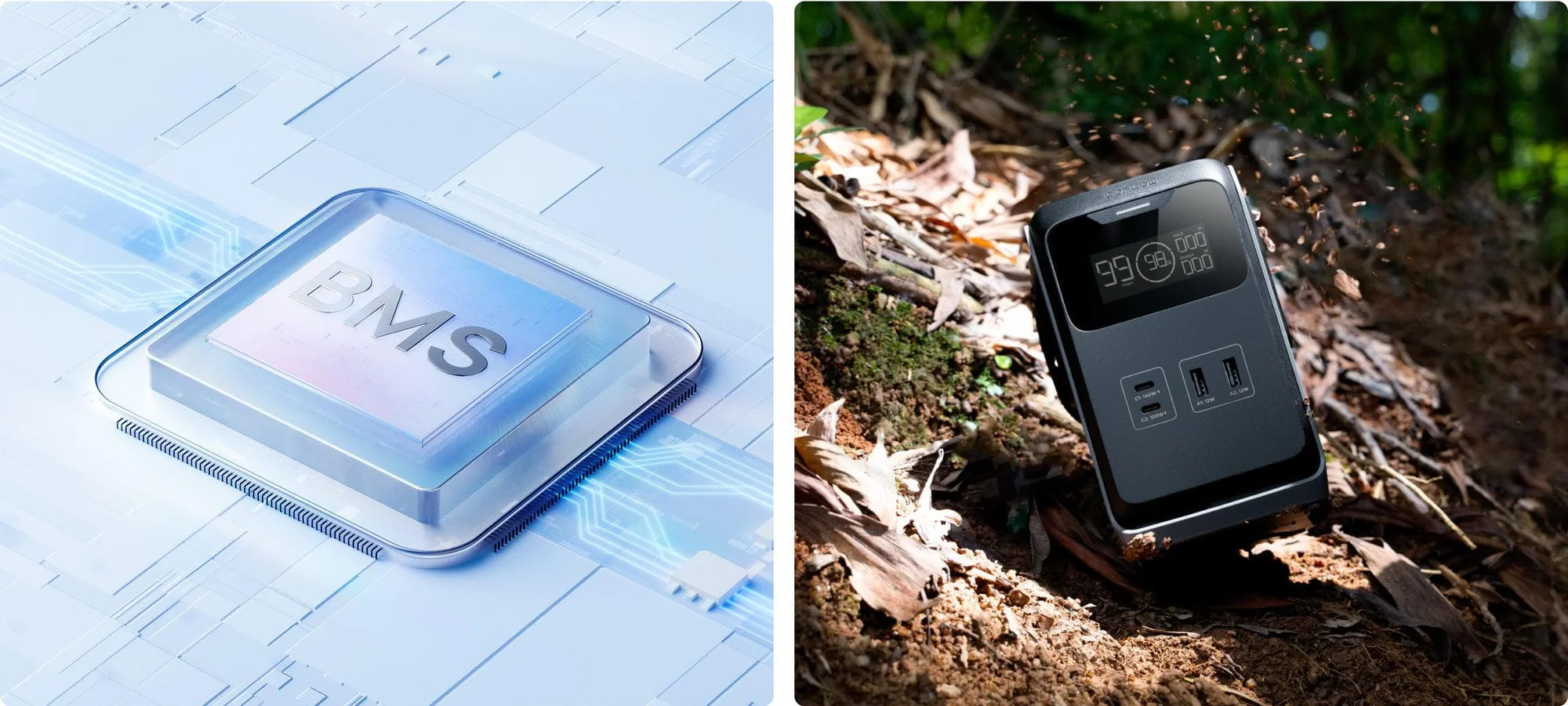 Trạm sạc di động EcoFlow Trail 200 DC Portable Power Station | 192Wh, 220W - Ecoflow Việt Nam