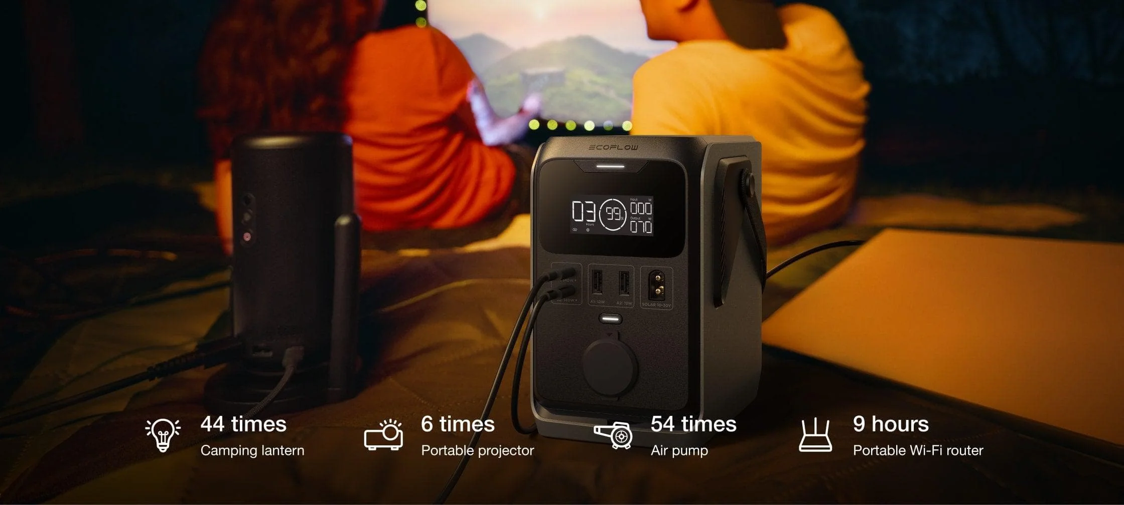 Trạm sạc di động EcoFlow Trail 300 DC Portable Power Station | 288Wh, 300W - Ecoflow Việt Nam
