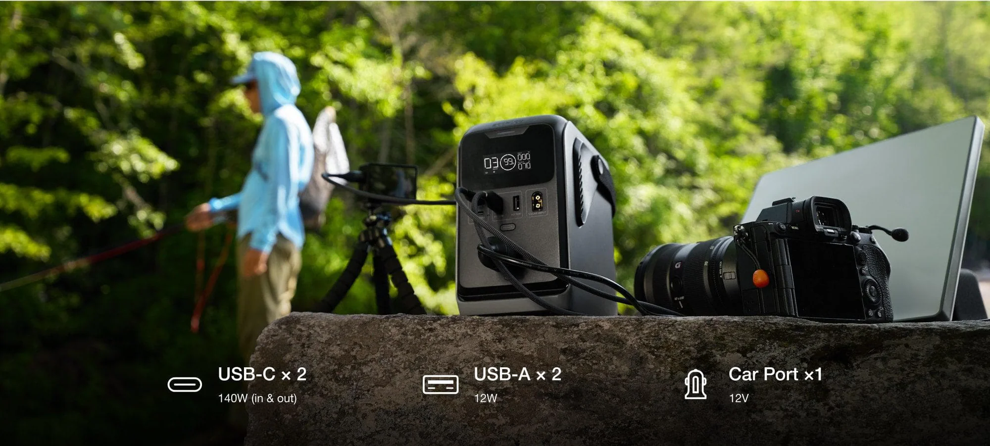 Trạm sạc di động EcoFlow Trail 300 DC Portable Power Station | 288Wh, 300W - Ecoflow Việt Nam