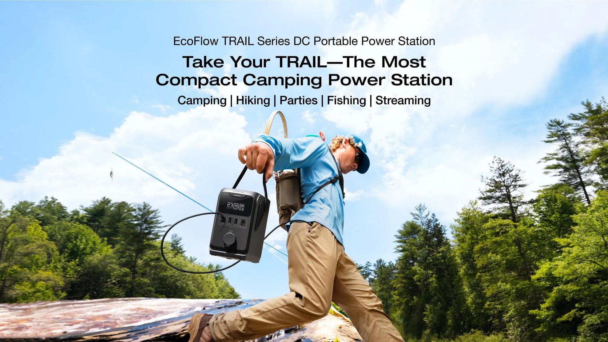Trạm sạc di động EcoFlow Trail 300 DC Portable Power Station | 288Wh, 300W - Ecoflow Việt Nam