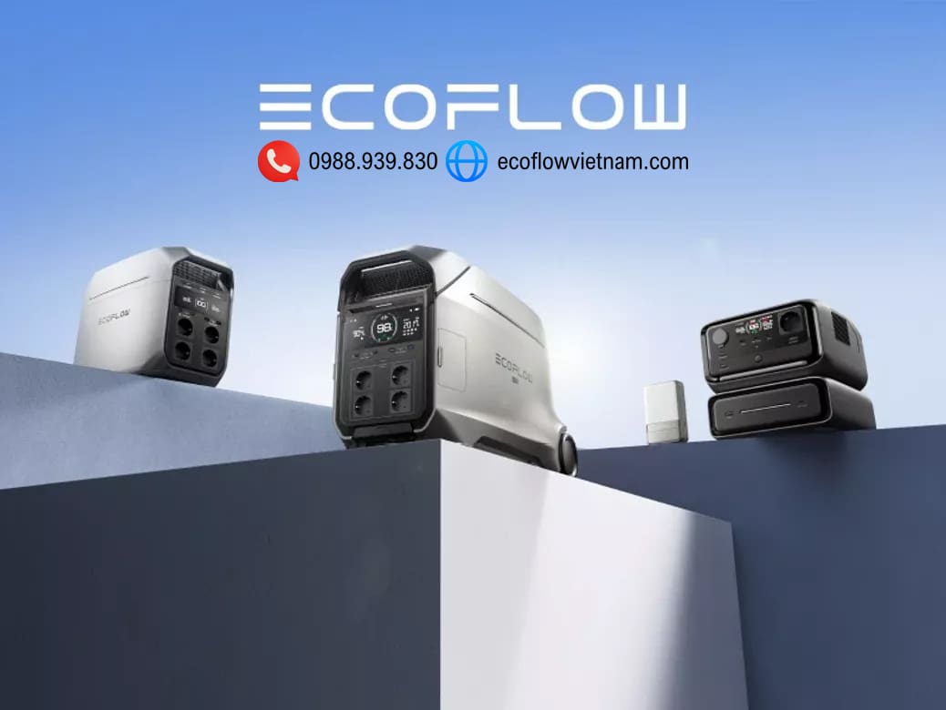 Banner trạm sạc di động ecoflow power station