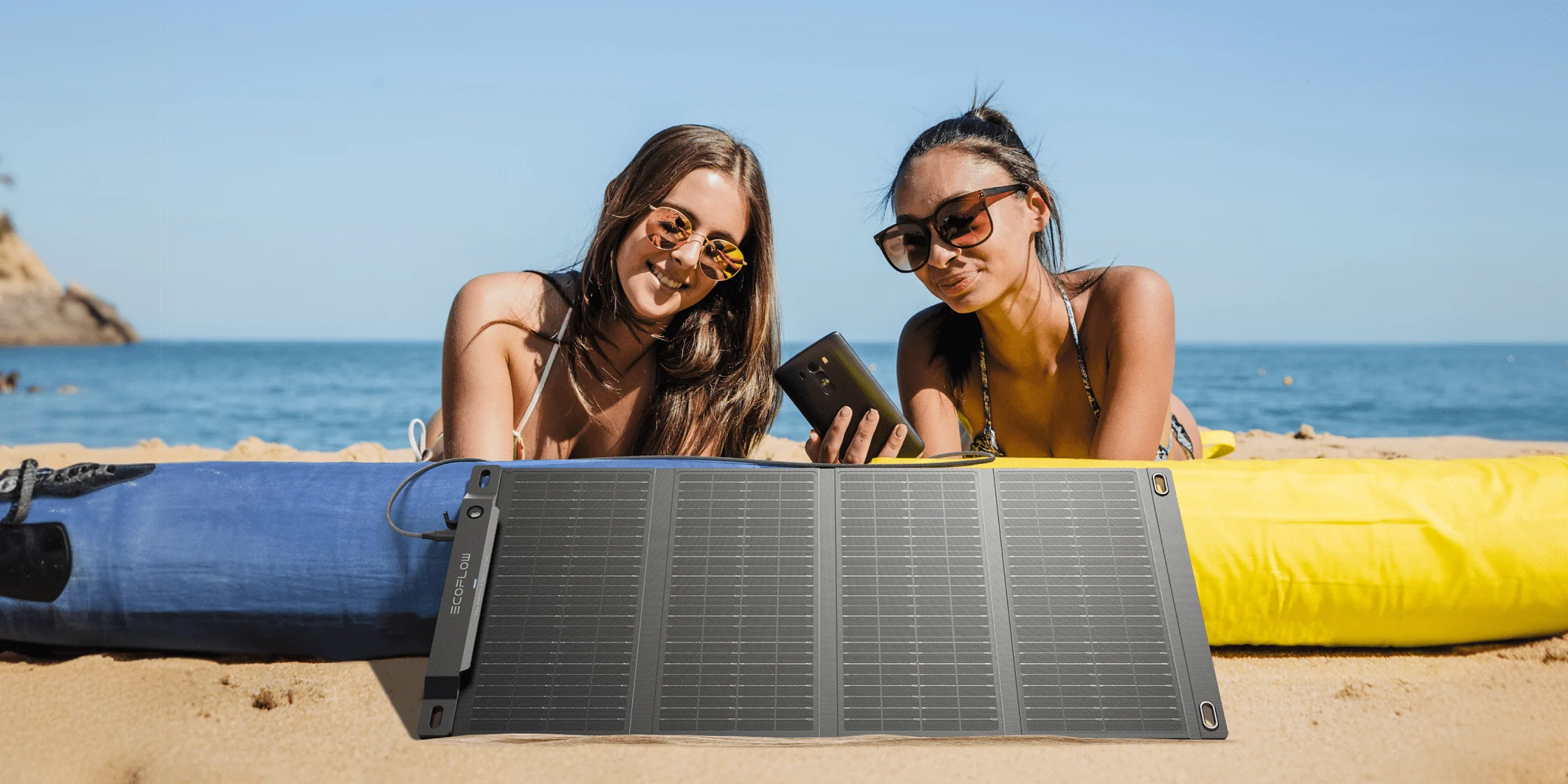 Tấm pin năng lượng mặt trời EcoFlow 28W Portable Solar Panel - Ecoflow Việt Nam