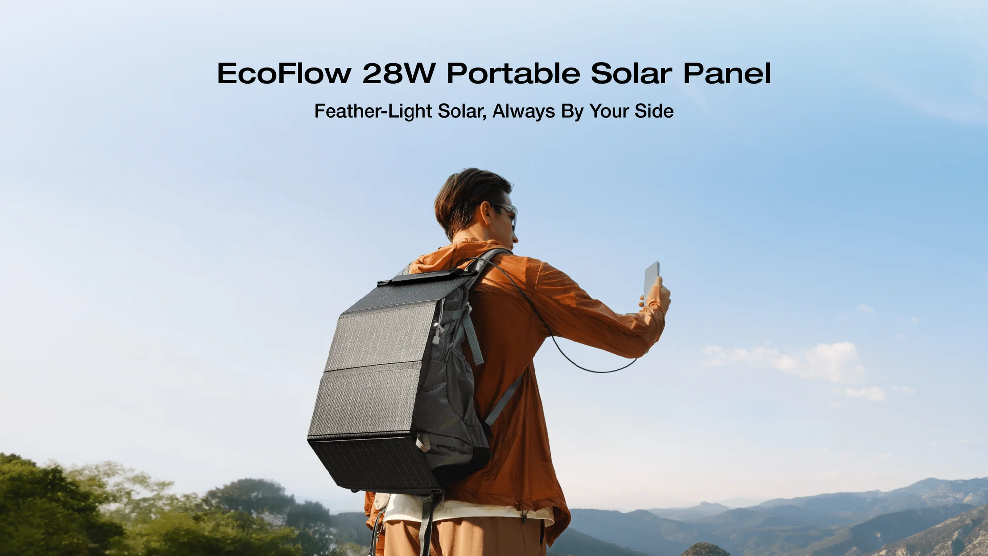 Tấm pin năng lượng mặt trời EcoFlow 28W Portable Solar Panel - Ecoflow Việt Nam