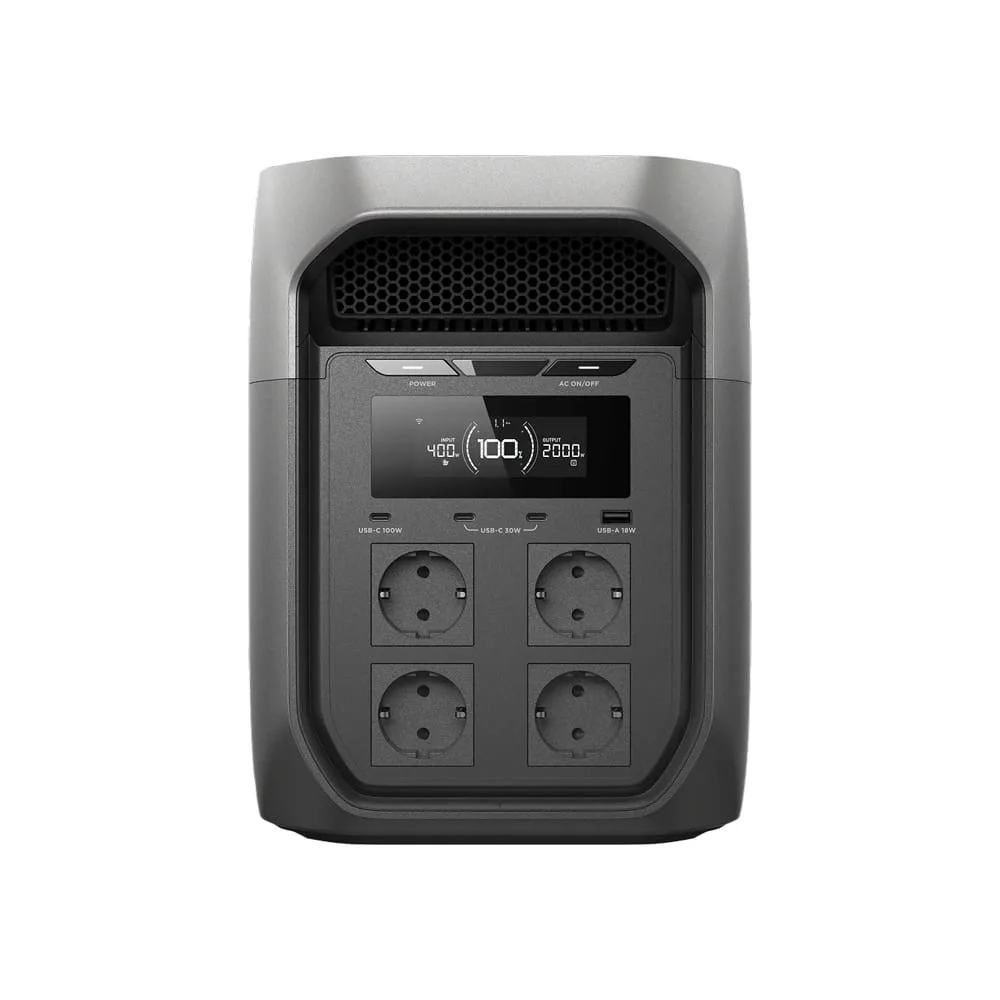 Trạm sạc dự phòng di động EcoFlow Delta 3 Max | 2048Wh 2400W Portable Power Station - Ecoflow Việt Nam