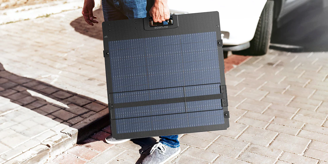 Tấm pin năng lượng mặt trời EcoFlow Lightweight | 220W Portable Solar Panel - Ecoflow Việt Nam