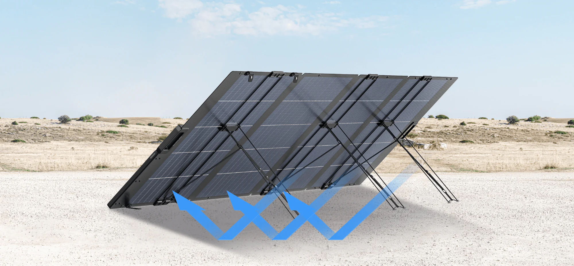 Tấm pin năng lượng mặt trời EcoFlow Lightweight | 400W Portable Solar Panel - Ecoflow Việt Nam