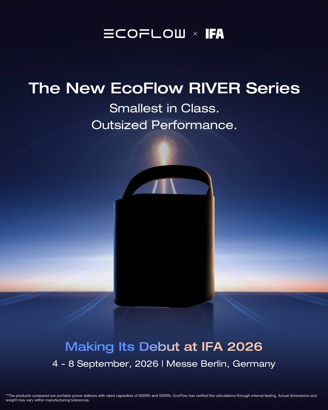 EcoFlow Hé Lộ RIVER 4 Tại IFA 2026: Trạm Sạc Siêu Nhỏ Gọn, Hiệu Suất Mạnh Mẽ - EcoFlow Việt Nam
